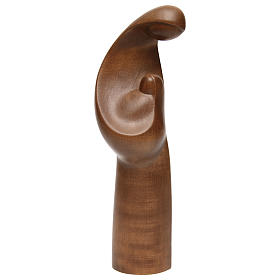 Imagens em Madeira Natural: Imagem Nossa Senhora moderna madeira bordo patinada Imagens em Madeira Natural: Imagem Nossa Senhora moderna madeira bordo patinada