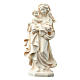 Our Lady of Reverence statue in natural Val Gardena wood s1