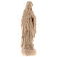 Imagen Virgen de Lourdes de madera natural de la Val Gardena s4