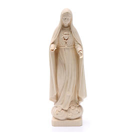Our Lady of Fatima figure in Valgardena wood