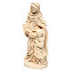 Saint Anne in natural maple wood of Valgardena s3