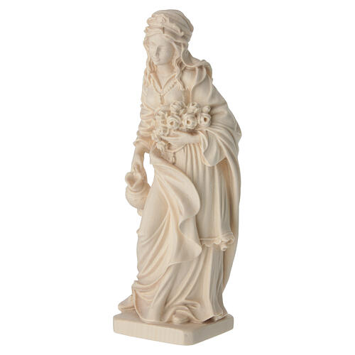 Wooden statue Saint Elizabeth, Val Gardena 6