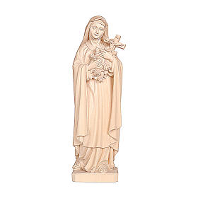 Święta Teresa z Lisieux naturalne drewno klonowe Val Gardena