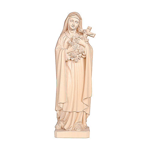 Święta Teresa z Lisieux naturalne drewno klonowe Val Gardena 1