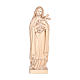 Święta Teresa z Lisieux naturalne drewno klonowe Val Gardena s1