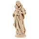Our Lady of Peace in natural wood of Valgardena s1