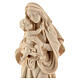 Our Lady of Peace in natural wood of Valgardena s2