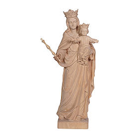 Imagens em Madeira Natural: Nossa Senhora Auxiliadora Regina Coeli madeira natural Val Gardena