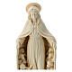 Virgen de la protección madera Val Gardena natural s2