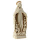 Our Lady of Protection in natural wood of Valgardena s5