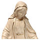 Our Lady of Graces in wood and wax decorated with gold thread Valgardena s2