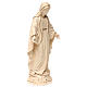 Our Lady of Graces in wood and wax decorated with gold thread Valgardena s4