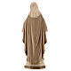 Our Lady of Graces in wood of Valgardena burnished in 3 colours s6