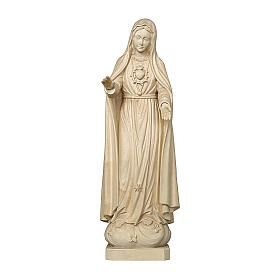 Imagens em Madeira Natural: Imaculado Coração de Maria madeira Val Gardena natural Imagens em Madeira Natural: Imaculado Coração de Maria madeira Val Gardena natural