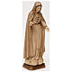 The Immaculate Heart of Mary in wood of Valgardena burnished in 3 colours s4