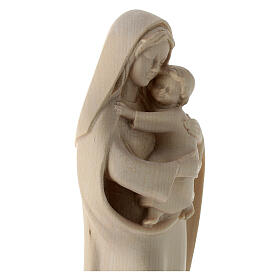 Our Lady of Hope in natural wood of Valgardena