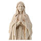 Our Lady of Lourdes in natural wood of Valgardena s2