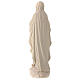 Madonna di Lourdes legno Valgardena naturale s6