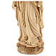 Virgen de Lourdes madera Val Gardena bruñida 3 colores s5