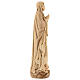 Our Lady of Lourdes in wood of Valgardena burnished in 3 colours s7