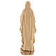 Our Lady of Lourdes in wood of Valgardena burnished in 3 colours s8