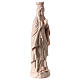 Virgen de Lourdes con corona madera Val Gardena natural s4