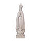 Valgardena wooden statue of Our Lady of Fatima Capelinha with natural finish s1