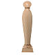 Our Lady of Fatima stylized in wood of Valgardena and wax decorated with a gold painted thread s6