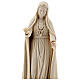 Our Lady of Fatima fifth Apparition in natural wood of Valgardena s2