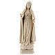 Our Lady of Fatima fifth Apparition in natural wood of Valgardena s1