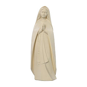 Virgen del peregrino madera Val Gardena natural