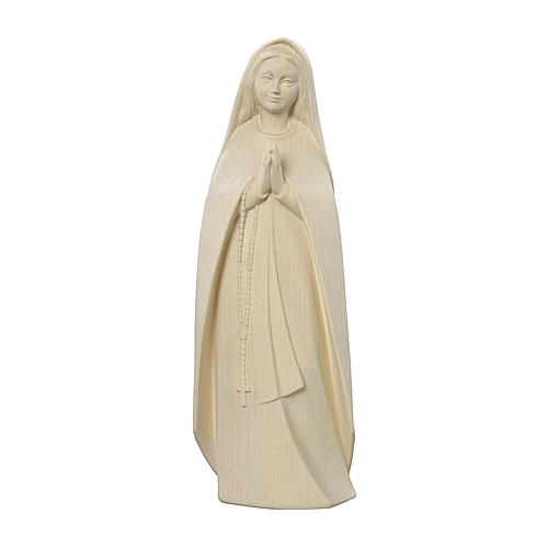 Virgen del peregrino madera Val Gardena natural 1