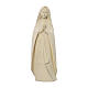 Virgen del peregrino madera Val Gardena natural s1