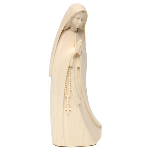 Madonna of the Sanctuary in wood, natural finish, Val Gardena 3