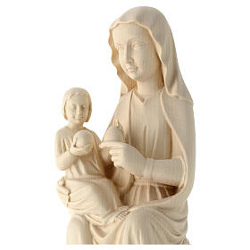 Madonna of Mariazell in natural wood, Val Gardena