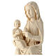 Madonna of Mariazell in natural wood, Val Gardena s2