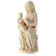 Madonna of Mariazell in natural wood, Val Gardena s3