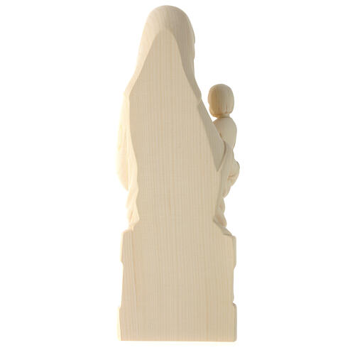 Madonna of Mariazell in natural wood, Val Gardena 6