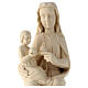 Madonna of Mariazell in natural wood, Val Gardena s4