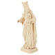 Our Lady with Baby Jesus and crown in natural wood of Valgardena s3