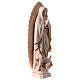 Our Lady of Guadalupe in natural wood of Valgardena s5