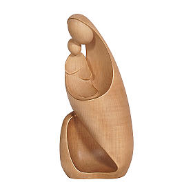 Statue in legno naturale: Madonna Ambiente Design seduta 13 cm legno Valgardena brunito 3 colori