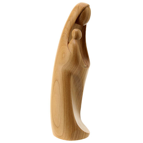 Stylized Our Lady Ambiente Design satined cherry wood statue Val Gardena 4