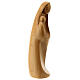 Stylized Our Lady Ambiente Design satined cherry wood statue Val Gardena s4