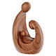 Holy Family Ars Design satinized in cherry wood of Valgardena s3