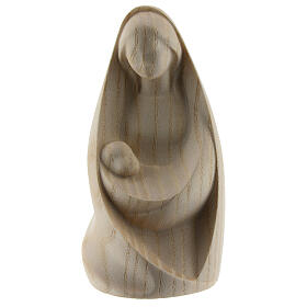 Imagem Nossa Senhora sentada "A Alegria" madeira natural de freixo Val Gardena
