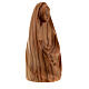 Statua Madonna La Gioia seduta legno ulivo Val Gardena 8-12 cm s3