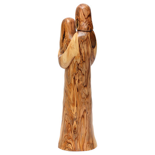 Holy Family statue in Bethlehem olive wood 40 cm 5
