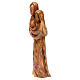 Holy Family statue in Bethlehem olive wood 40 cm s3