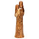 Holy Family statue in Bethlehem olive wood 40 cm s5